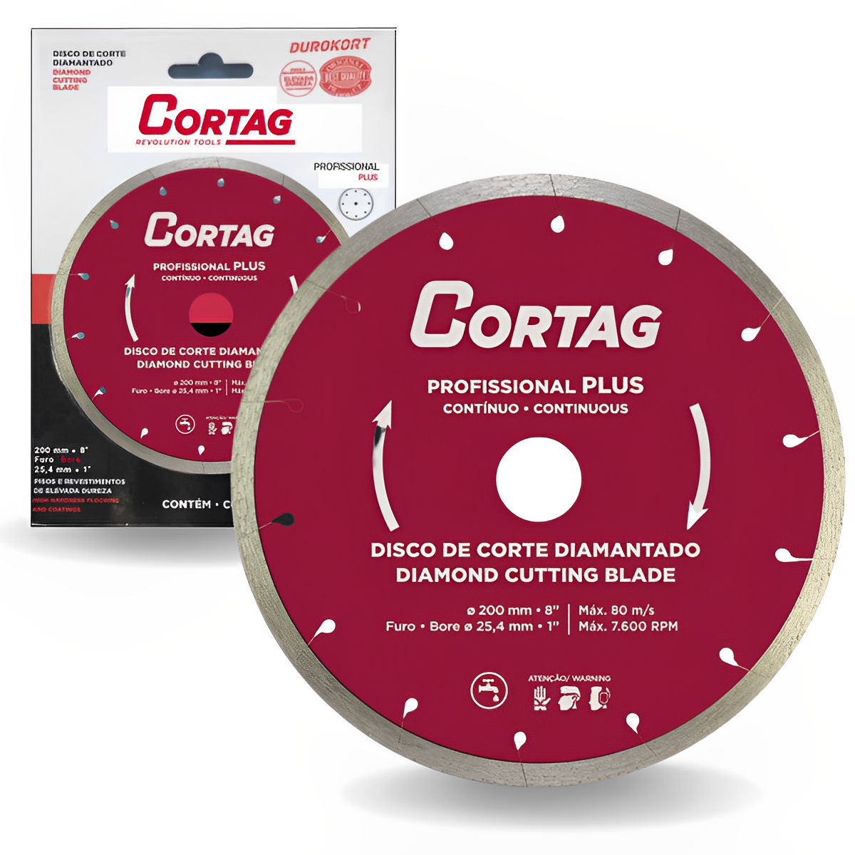 Imagem do produto DISCO DIAM PROF PLUS 200 CORTAG