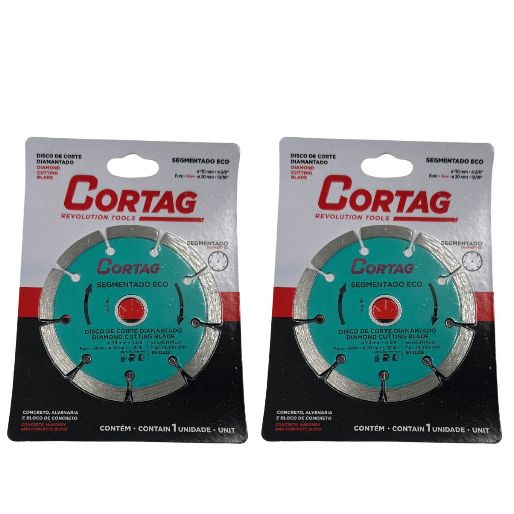 Imagem do produto DISCO DIAM SEGMENTADO 180MM 7' CORTAG