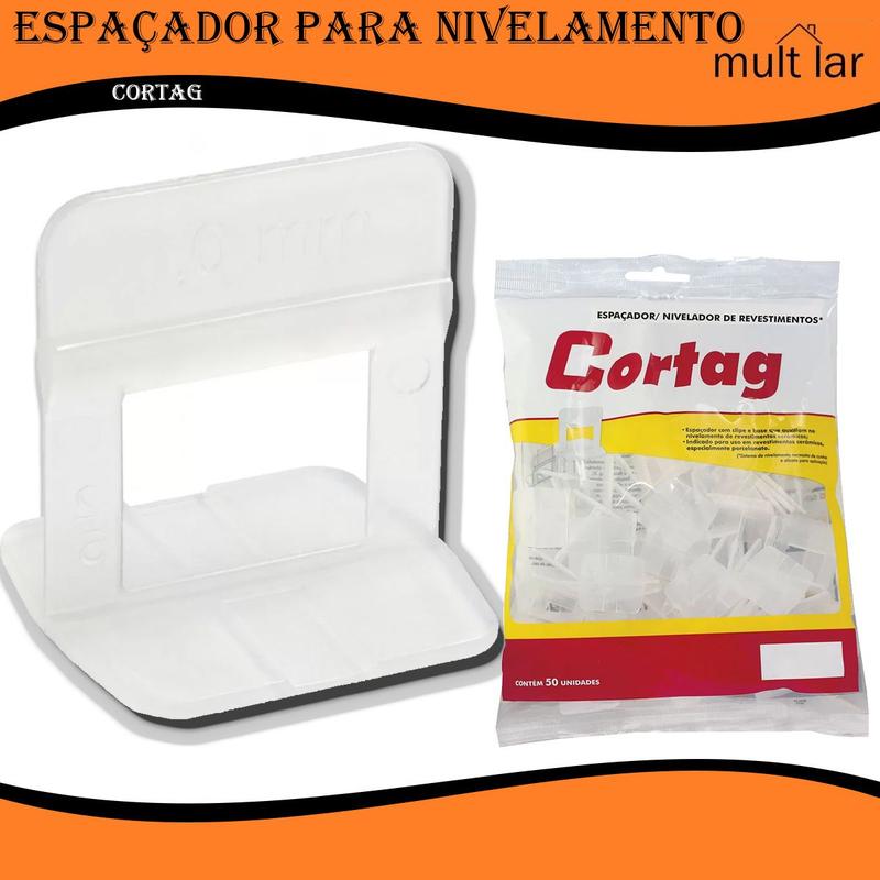 Imagem do produto ESPACADOR P/ PORCEL 1,0MM LARGO C/ 50PCS CORTAG