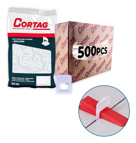 Imagem do produto ESPACADOR P/ PORCEL 2,0MM LARGO C/500 PCS CORTAG