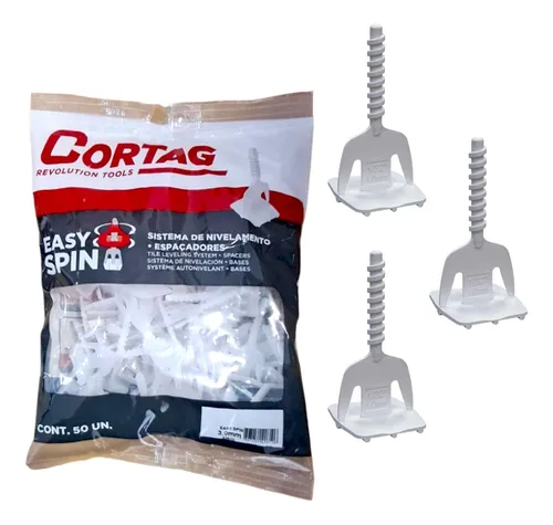 Imagem do produto ESPACADOR P/ PORCEL 3MM LARGO C/50 PCS CORTAG