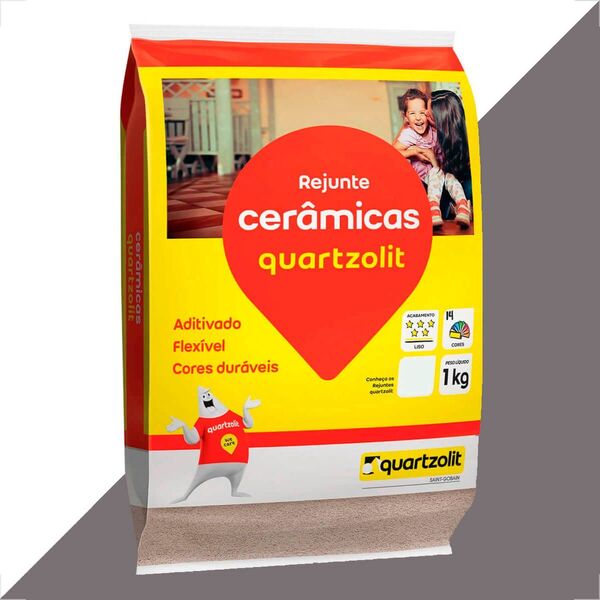 Imagem do produto REJUNTE FLEXIVEL PRETO GRAFITE 1KG QUARTZOLIT