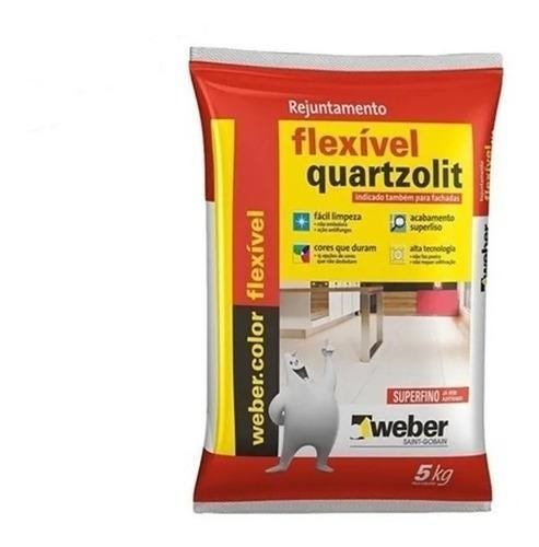 Imagem do produto REJUNTE FLEXIVEL PRETO GRAFITE 5KG QUARTZOLIT