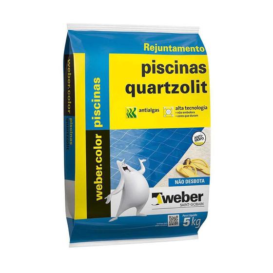 Imagem do produto REJUNTE PISCINAS BRANCO 5KG QUARTZOLIT