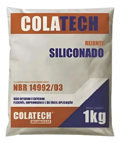 Imagem do produto REJUNTE SILICONADO 1KG BEGE H-MAIS