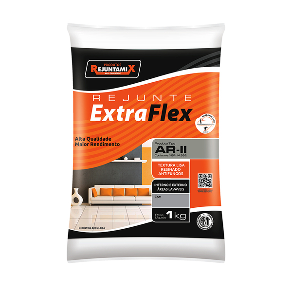 Imagem do produto REJUNTE SILICONADO 1KG PRETO H-MAIS