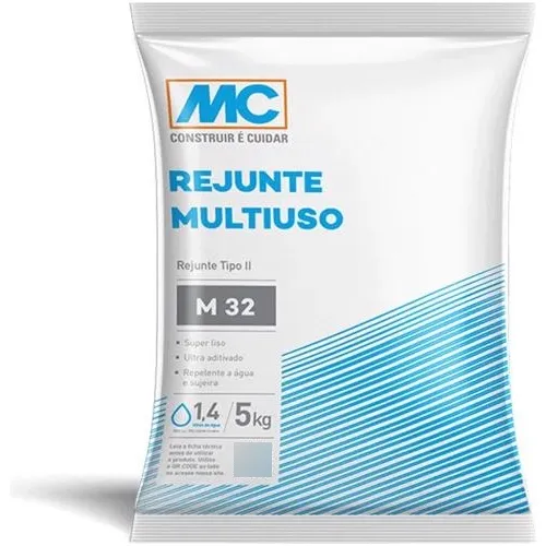 Imagem do produto REJUNTE SILICONADO 5KG CINZA PLATINA POLIMASSA