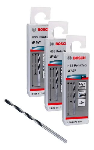 Imagem do produto BROCA ACO RAPIDO 1/8 BOSCH