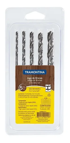 Imagem do produto BROCA ACO RAPIDO 3/32P TRAMONTINA