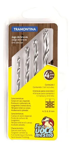 Imagem do produto BROCA CONCRETO 8MM TRAMONTINA
