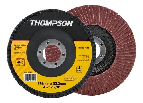 Imagem do produto DISCO LIXA 4.1/2" G120 THOMPSON