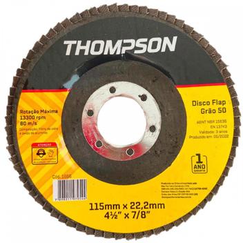 Imagem do produto DISCO LIXA 4.1/2' G50 THOMPSON