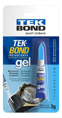 Imagem do produto ADESIVO INSTANTANEO 3G C/3 TEKBOND