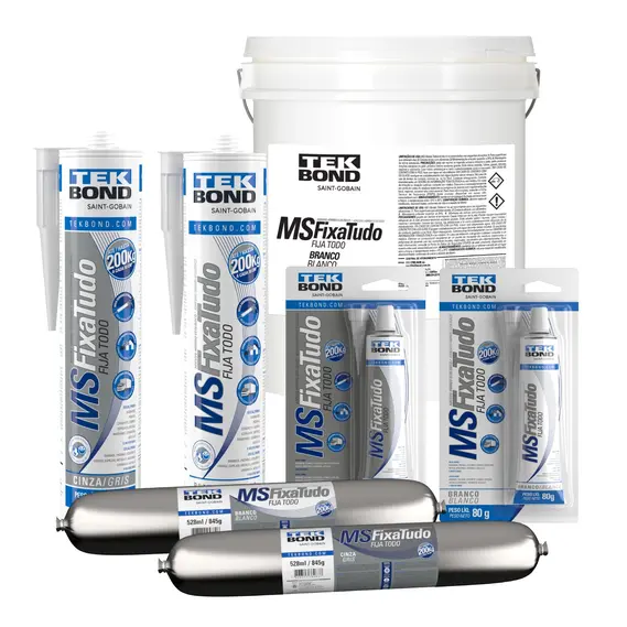 Imagem do produto ADESIVO MS HIBRIDO CINZA 845G TEKBOND