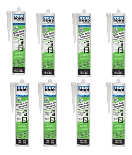 Imagem do produto ADESIVO SILICONE 270ML INCOLOR TEKBOND