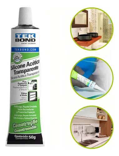 Imagem do produto ADESIVO SILICONE 50G INCOLOR TEKBOND