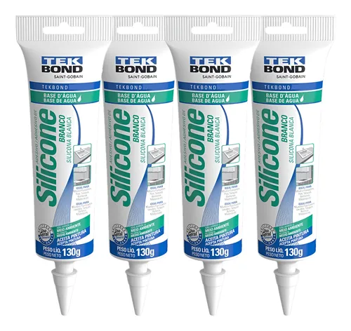 Imagem do produto ADESIVO SILICONE A BASE DAGUA 130G TEKBOND