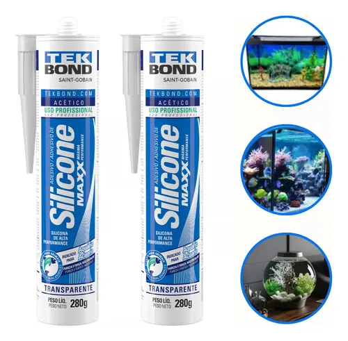 Imagem do produto ADESIVO SILICONE ACT AQUARIO MAXX 280G TEKBOND