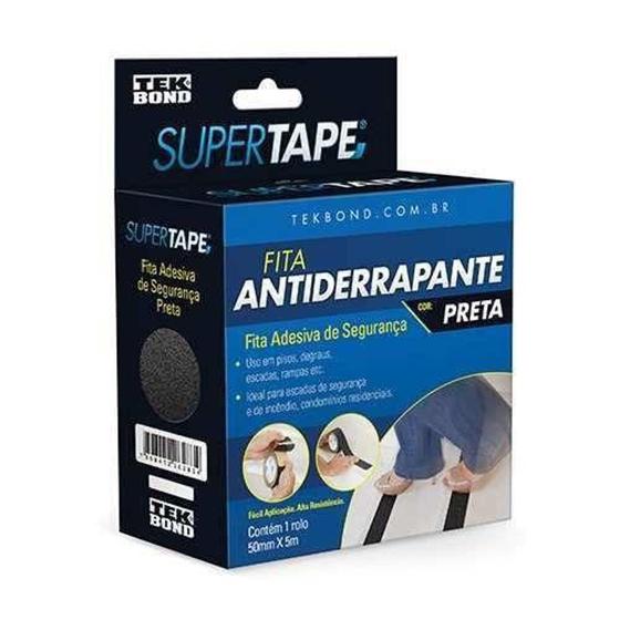 Imagem do produto FITA ANTIDERRAPANTE 50MM X 05M PRETO TEKBOND
