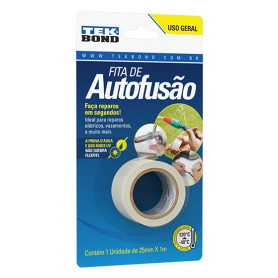 Imagem do produto FITA DE AUTO FUSAO 25MMX1M BLISTER TEKBOND