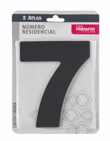 Imagem do produto NUMERO 7 P/CASA ADESIVO ACM PR ATLAS
