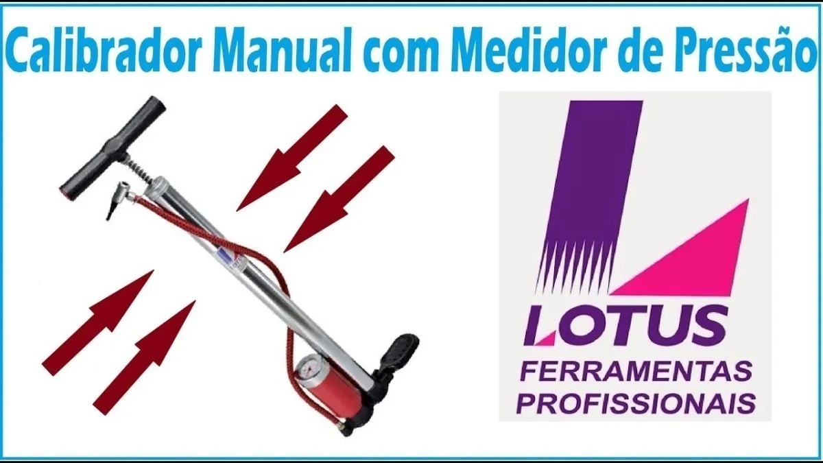 Imagem do produto BOMBA DE AR MANUAL S/MEDIDOR 32X250MM FLEX REF 5723 LOTUS