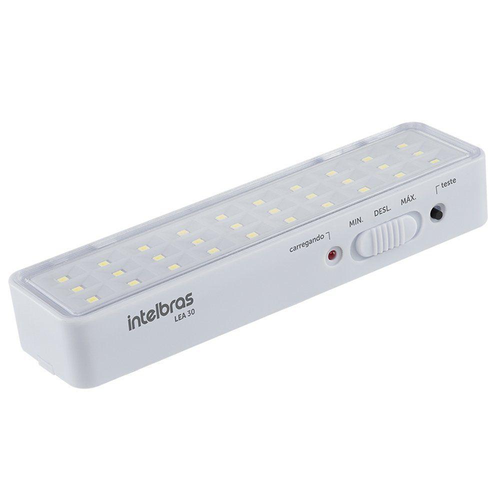 Imagem do produto LUMINARIA DE EMERGENCIA 30 LEDS GRANDE LDE 30L INTELBRAS