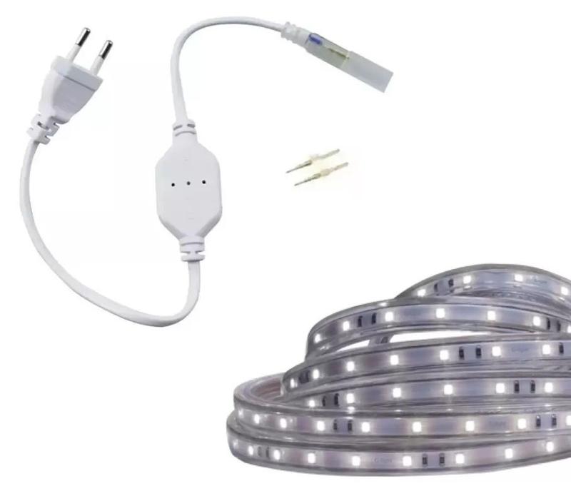 Imagem do produto MANGUEIRA LED 6W C/8 FUNC 5M BRANCO ROPE LIGHT