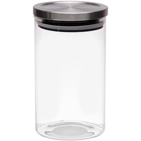 Imagem do produto POTE VIDRO HERMETICO C/ TAMPA INOX 1,3L VD19151 AT BRASIL