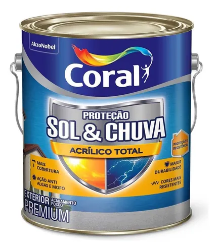 Imagem do produto PROTECAO SOL E CHUVA - 3,6L /BRANCO CORAL