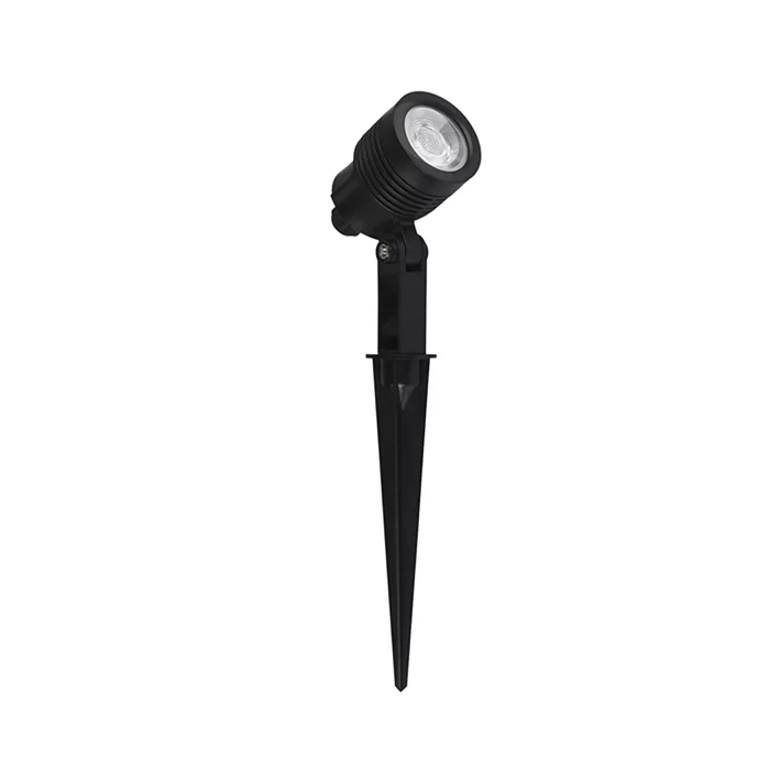 Imagem do produto SPOT CLEAR ABS LED 6W IP65 3.000K AM PRETO FOSCO BLUMENAU