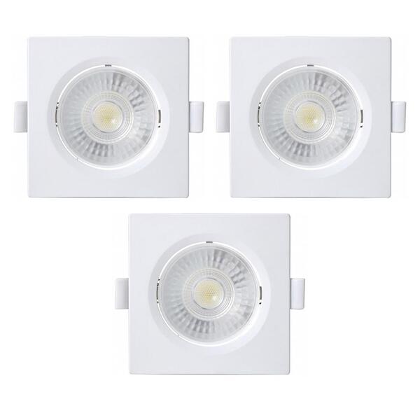 Imagem do produto SPOT LED EMB QUAD 3W 6500K BRANCO TASCHIBRA