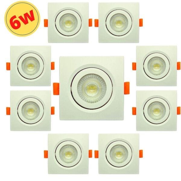 Imagem do produto SPOT LED EMB QUAD 3W ABS+PC 6500K 80226004 BLUMENAU