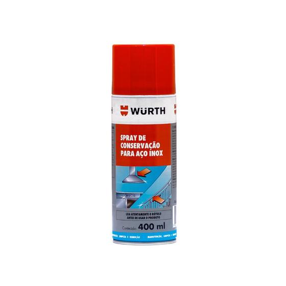 Imagem do produto SPRAY P/ MANUTENCAO DE ACO INOX 400 ML WURTH