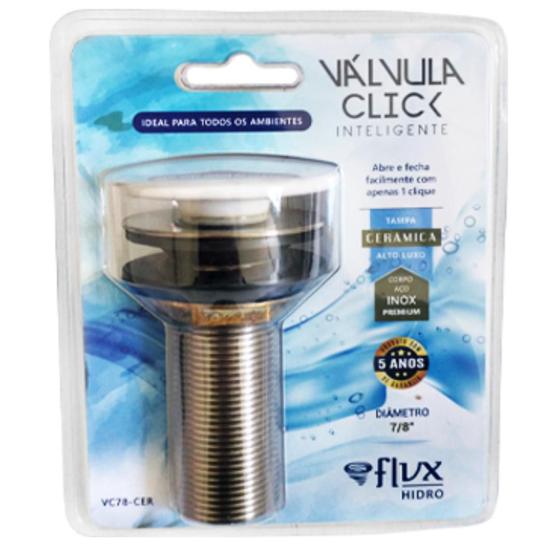Imagem do produto VALVULA CLICK 7/8 INOX - TAMPA GRANDE - FLVX HIDRO