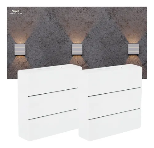 Imagem do produto ARANDELA LED PILAR 6W 3000K BRANCO TASCHIBRA