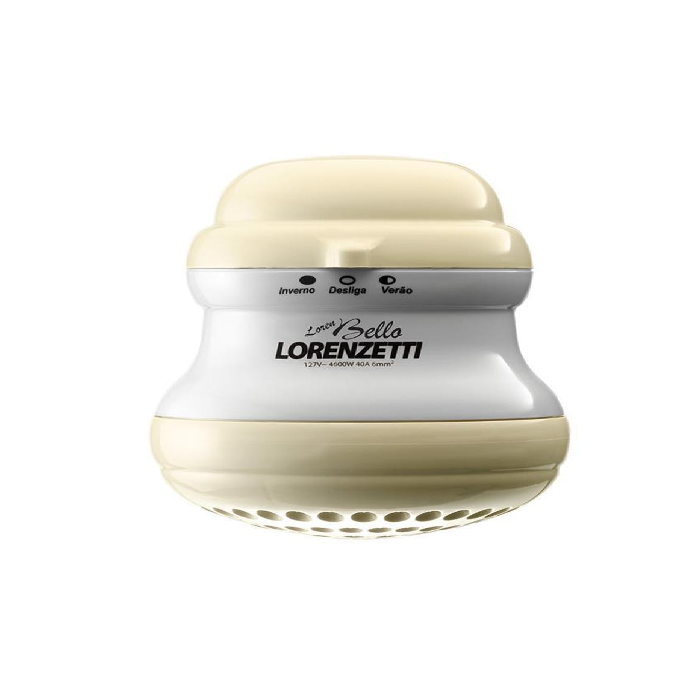 Imagem do produto CHUVEIRO BELLO BANHO ULTRA BEGE C/ CANO 220/4600W LORENZETTI