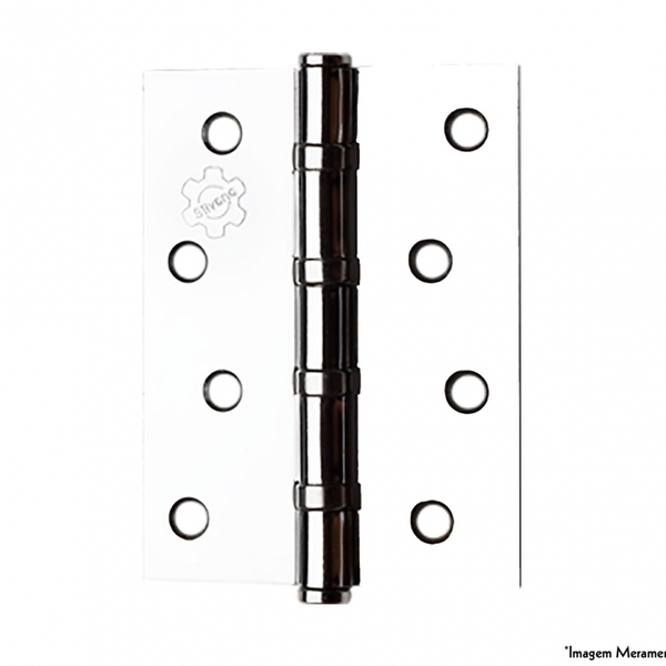 Imagem do produto DOBRADICA CROMADA C/ANEL 891 X 3" X 2.1/2" SILVANA