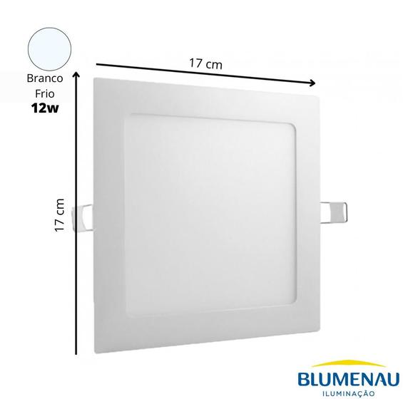 Imagem do produto PAINEL LED SOB QUAD 12W 6500K BR 807060-04 BLUMENAU