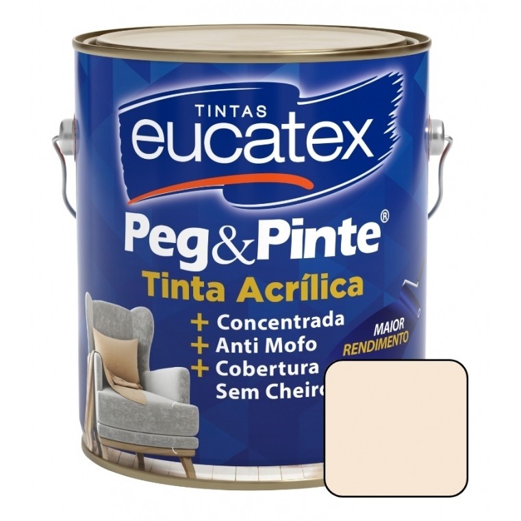 Imagem do produto PEG & PINTE PROF INT - 3,6L AREIA EUCATEX