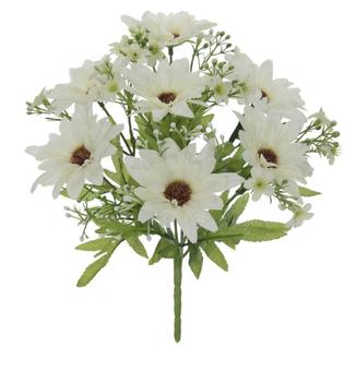 Imagem do produto PICK FLOR MINI PLT. X7 BRANCO 21CM FLOR ARTE