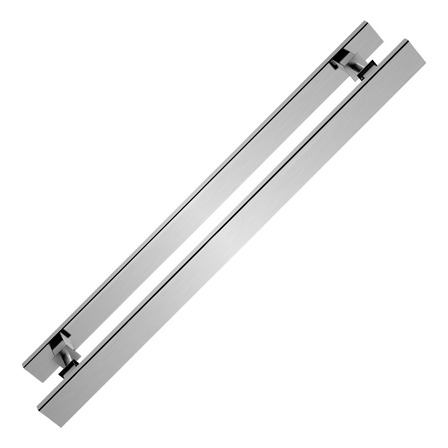 Imagem do produto PUXADOR RET. INOX 304 DUPLO 40X20X1000MM - POLIDO STAM