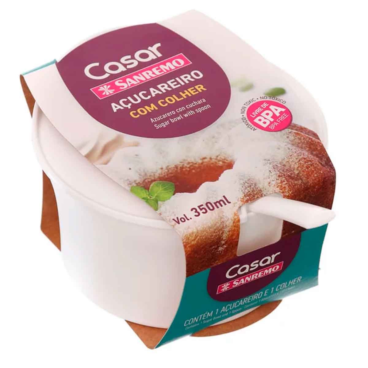 Imagem do produto ACUCAREIRO PLASTICO 350ML SANREMO