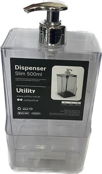 Imagem do produto DISPENSER PLASTICO SLIM P/ PIA 500ML PRTO VMA