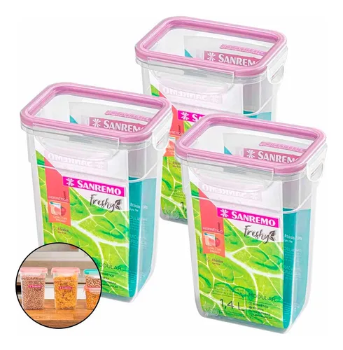 Imagem do produto POTE COM TRAVAS 1,4L SANREMO