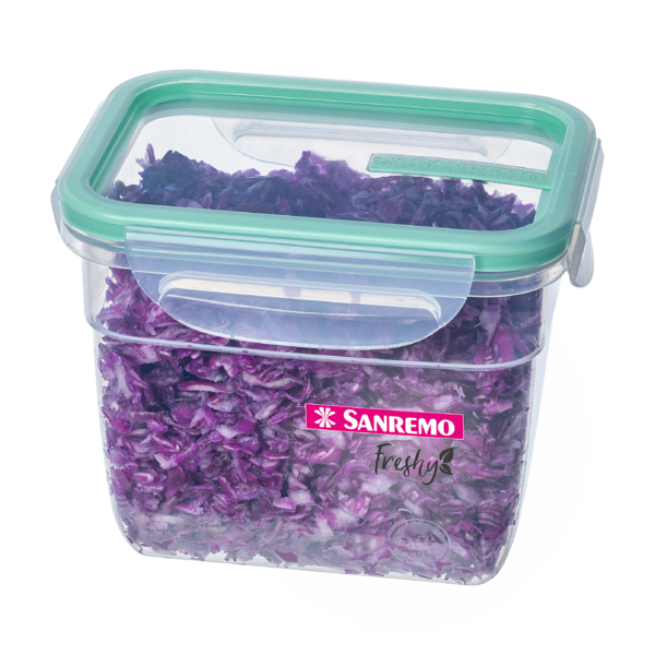 Imagem do produto POTE COM TRAVAS PLAST VD 770ML SR1761 SANREMO