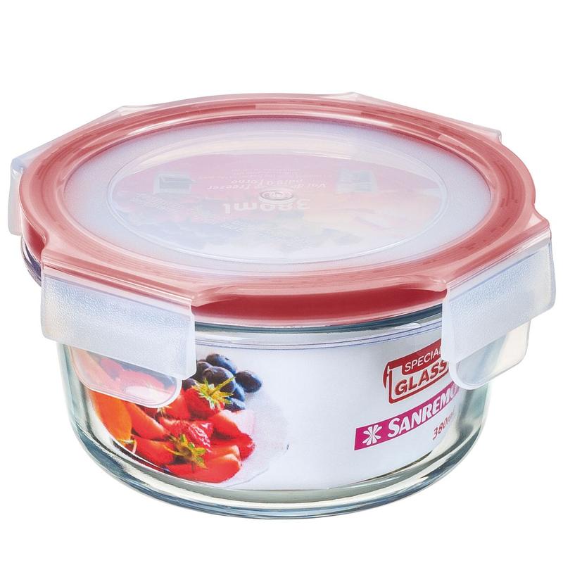 Imagem do produto POTE DE VIDRO REDONDO 580ML SANREMO