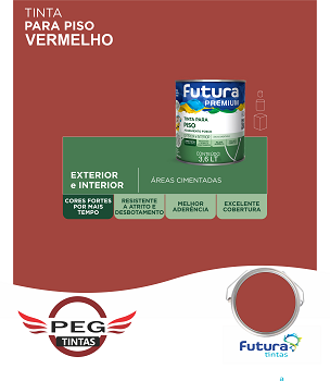 Imagem do produto FCOLOR 3,6L VERMELHO CARIBE FORTNIL