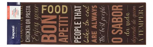 Imagem do produto TAPETE CLEANKASA COZINHA AZULEJOS 40CM X 1M KAPAZI