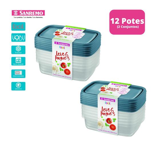 Imagem do produto TRAVESSA PLASTICA P /ALIMENTOS TRANS P SANREMO